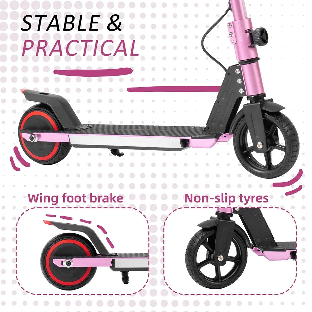 Vankel foldable E-Scooter for Kids 6–12 Years 12Km/h - Cilla Scooters