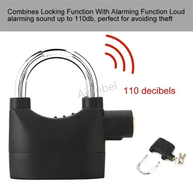 Alarm Lock Anti-Theft Padlock