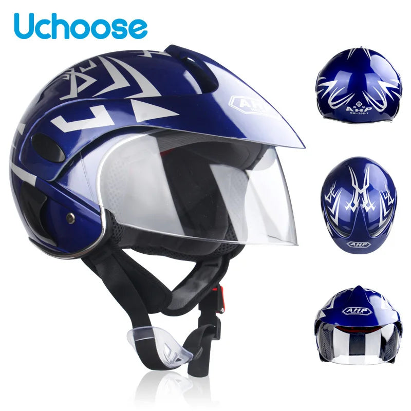 Child Motorcycle Helmet 3-9 Years Abs Unisex Safety Motocross Helmet Casco Motocross Bicycle Downhill Capacete ATV Cross Helmet