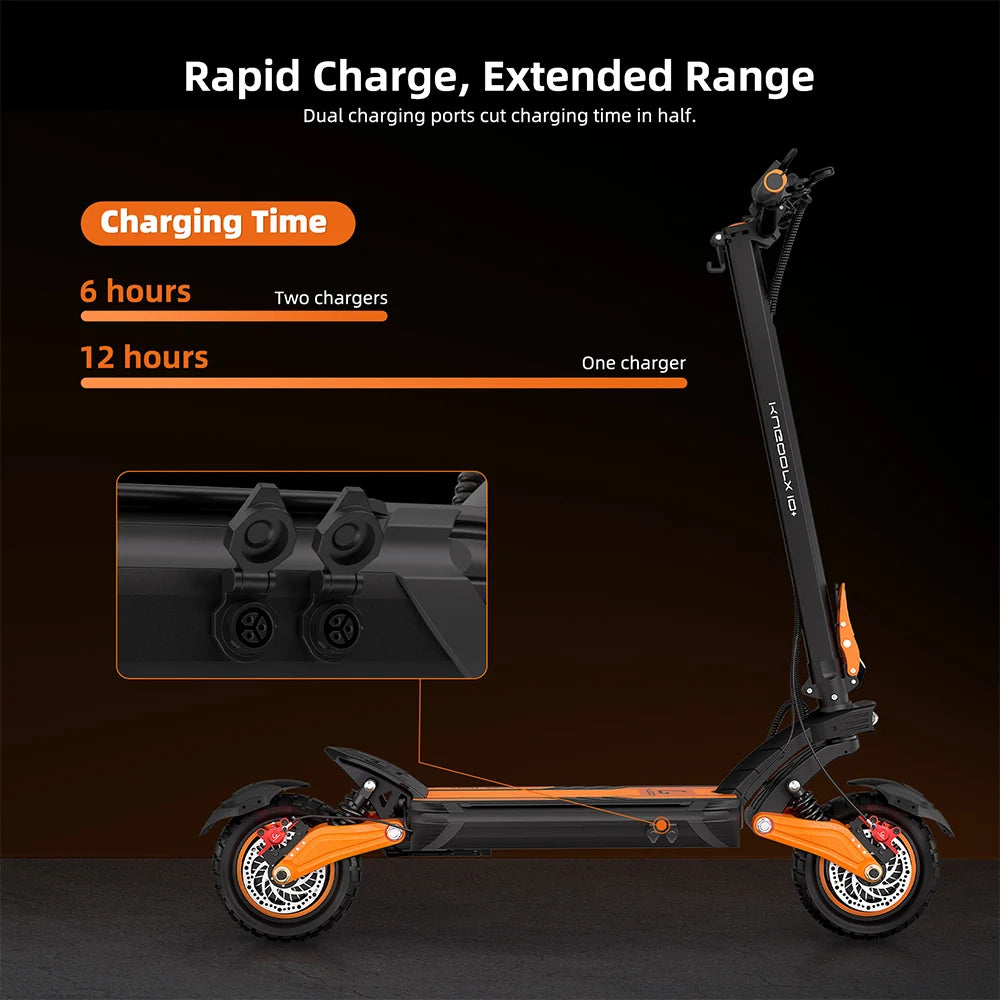 Kugoo Lx10+ Foldable E-scooter 72 Km/H Superior Comfort and All-Terrain Stability - Cilla Scooters
