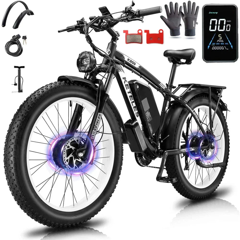 E-bike KETELES K800 55Km/h - Cilla Scooters