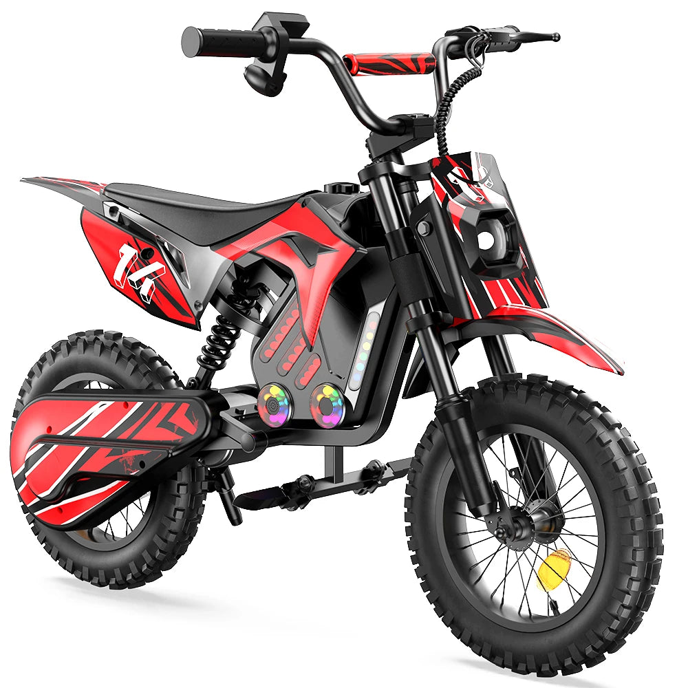 Kids E-bike A14, Bluetooth Music, 3 Speed Modes 27km/h - Cilla Scooters