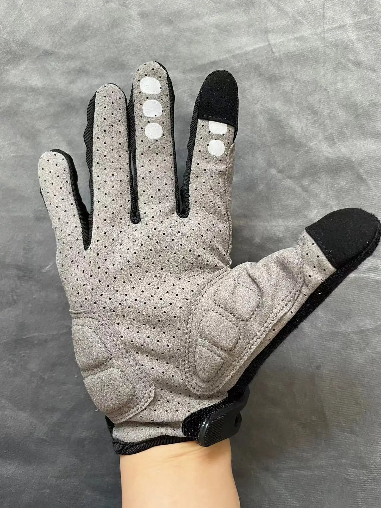 25 poc 2 colour dh mx bike long finger all-season model wearable and comfortable riding gloves universal