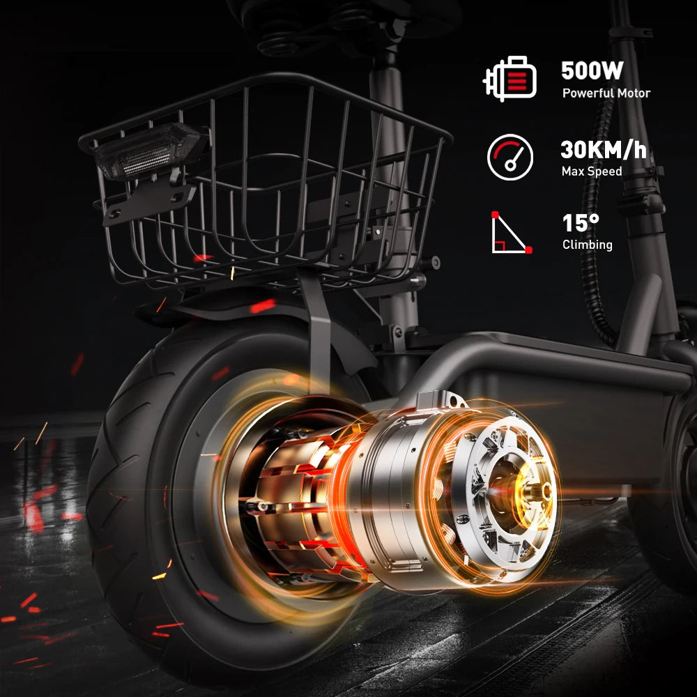 iScooter F2 500W Foldable Scooter 30Km/h - Cilla Scooters