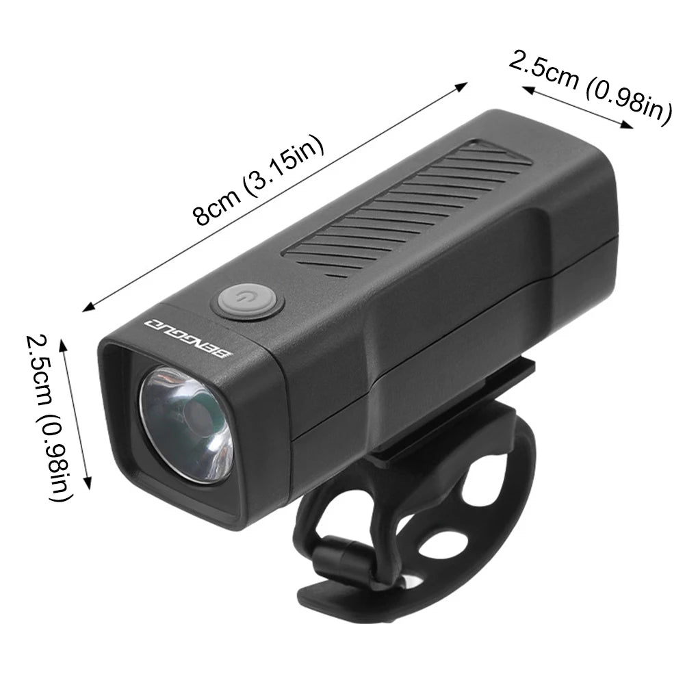 Bright Bicycle Light T6 LED Front USB Rechargeable - Cilla Scooters