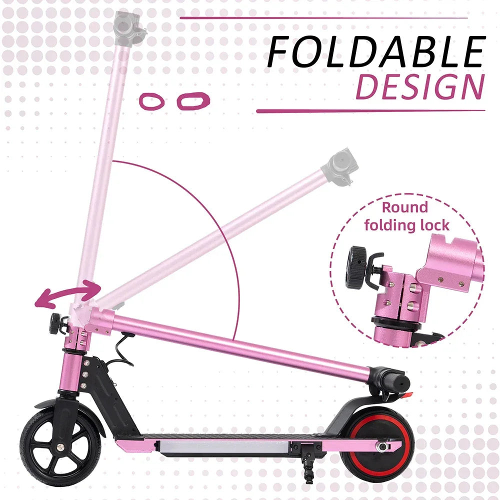 Vankel foldable E-Scooter for Kids 6–12 Years 12Km/h - Cilla Scooters