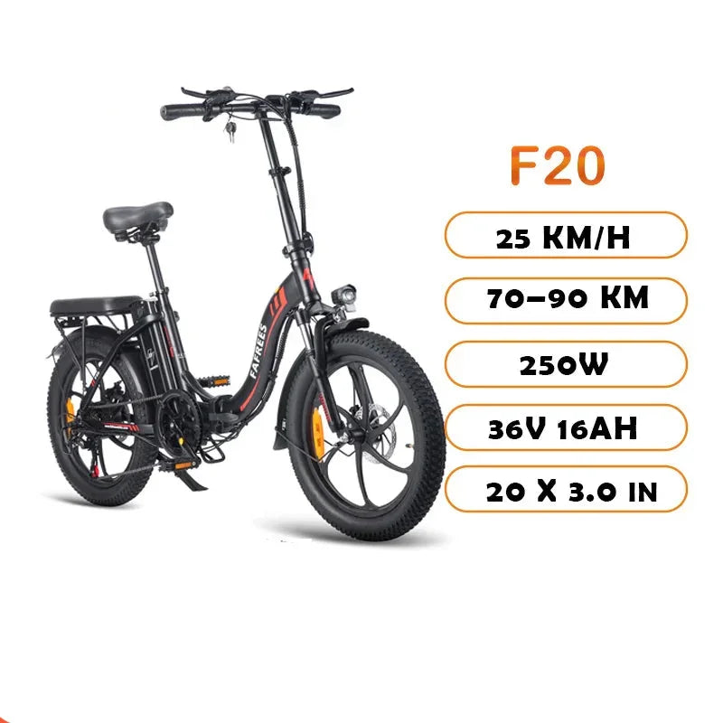 E-bike Fafrees F20 foldable 25Km/h - Cilla Scooters