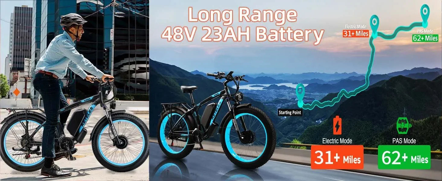 E-bike KETELES K800 55Km/h - Cilla Scooters