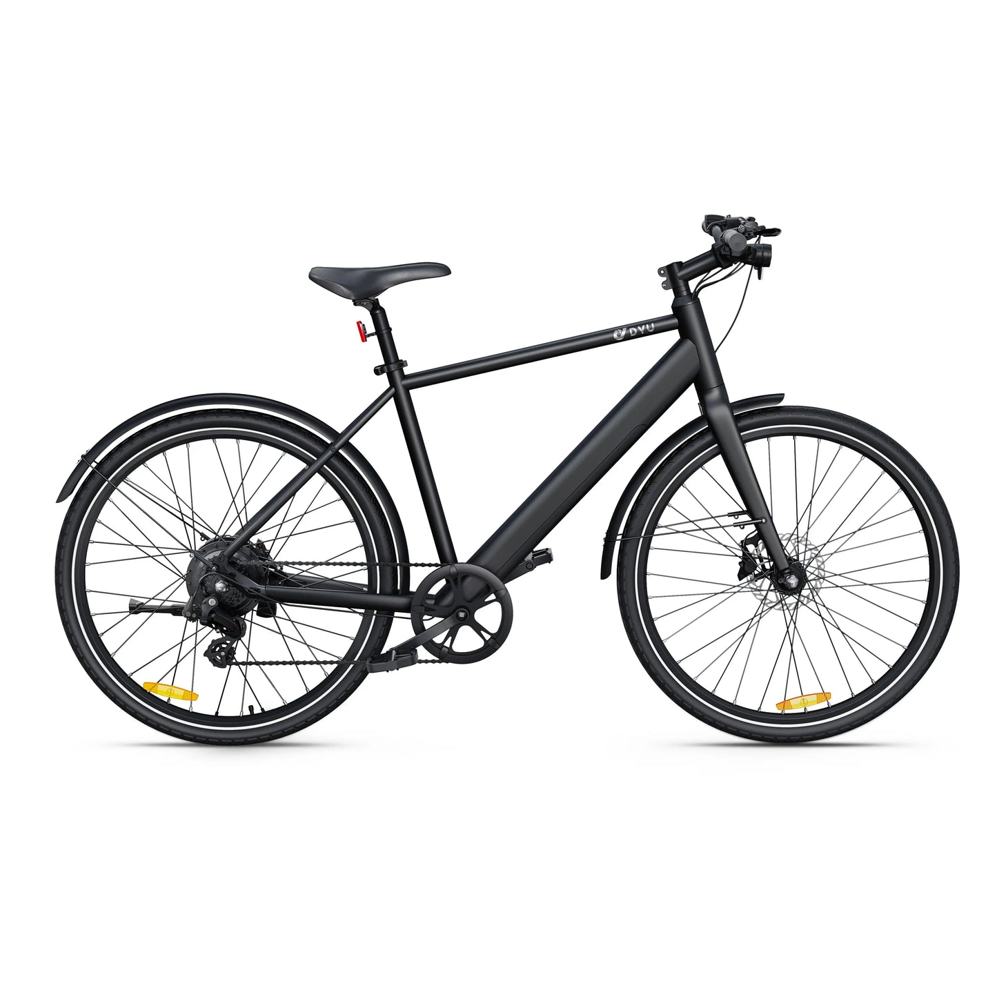 DYU Stroll 1 Electric Bike 36V 9AH 700C CST Puncture-resistant Tires Light-Weight Road City E-bike OiI Disc Brake System 7 Speed