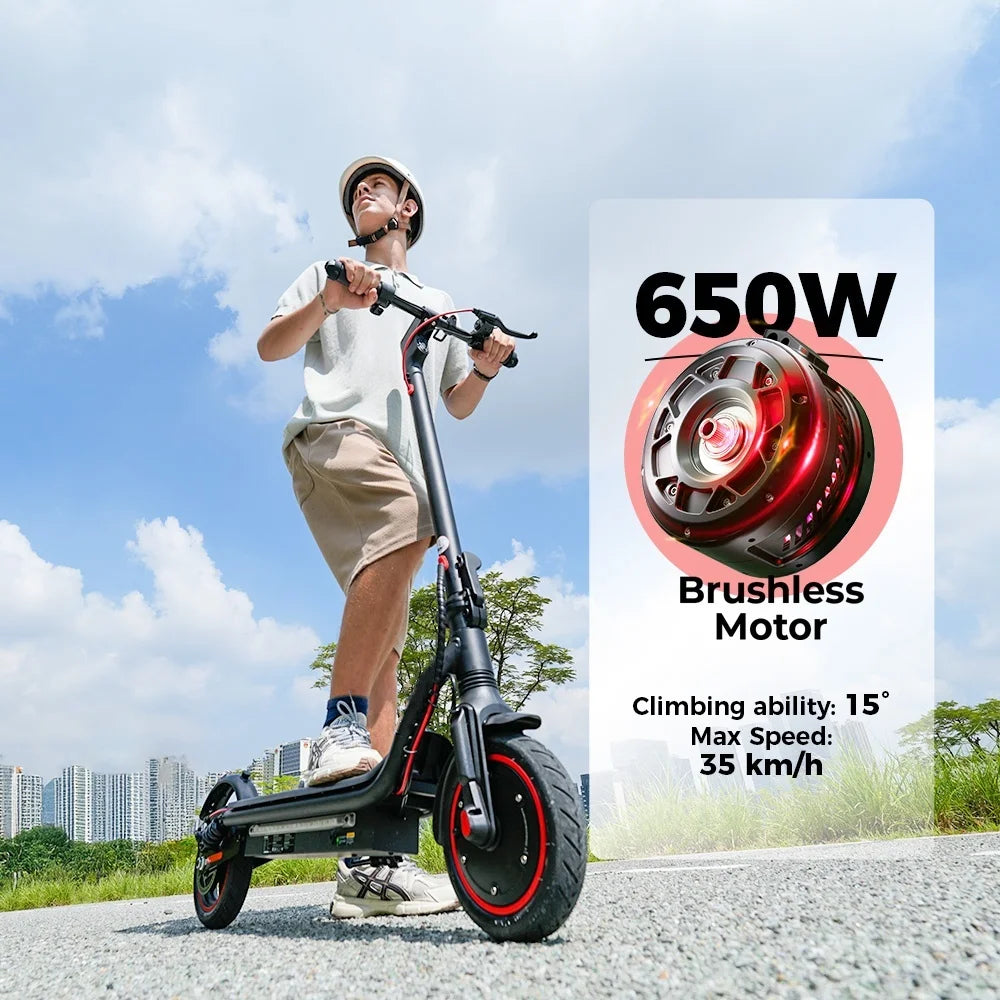 W7 E-scooter 4-Speed Modes 35km/h double shock absorbers - Cilla Scooters