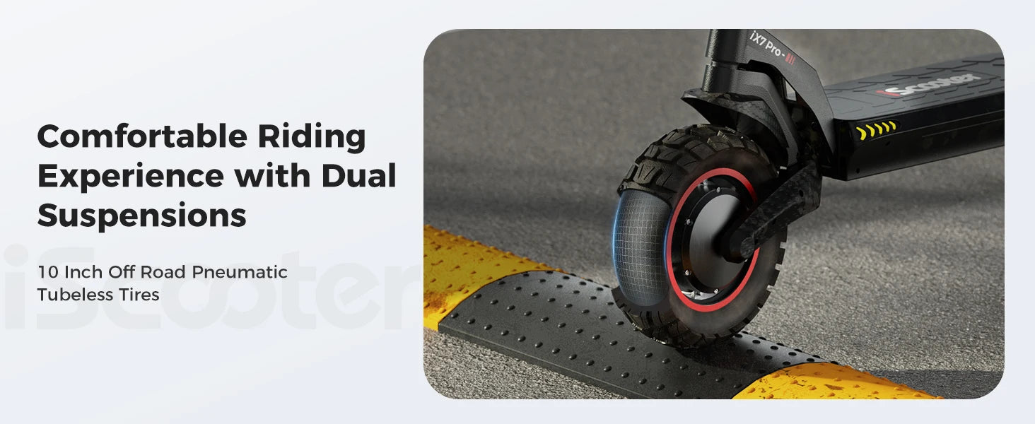 iScooter iX7Pro Foldable E-scooter 60km/h - Cilla Scooters