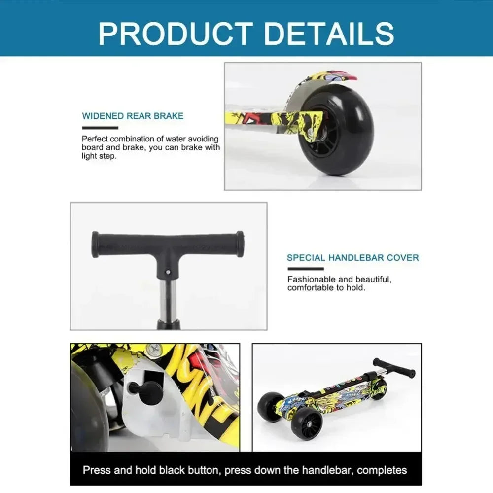 Children Scooter with 3 Wheels - Cilla Scooters