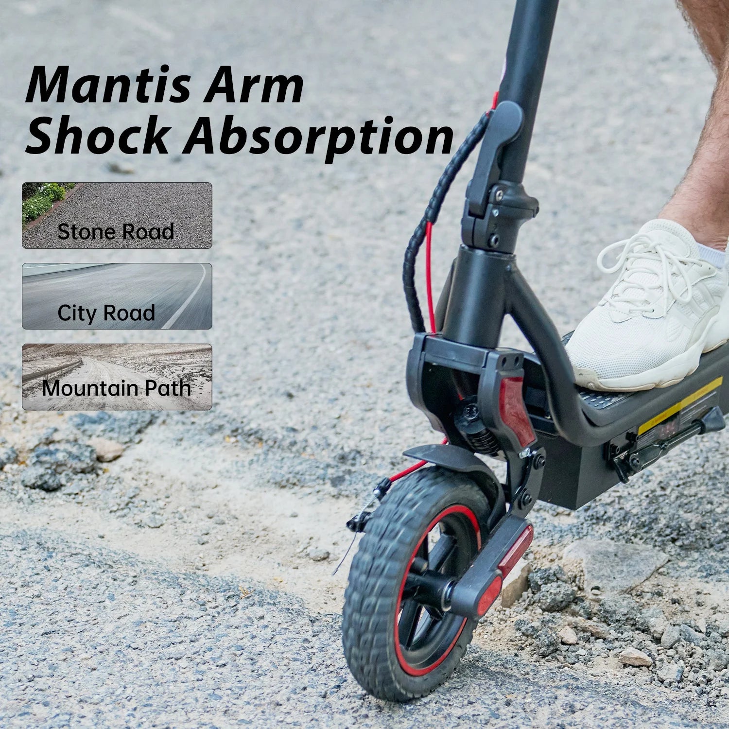 9.3 Inch W8 Electric Scooter 48V 14Ah Battery 750W Motor 30-40km Max Range 40km/h Max speed Dual Suspension E Scooters With App - Cilla Scooters