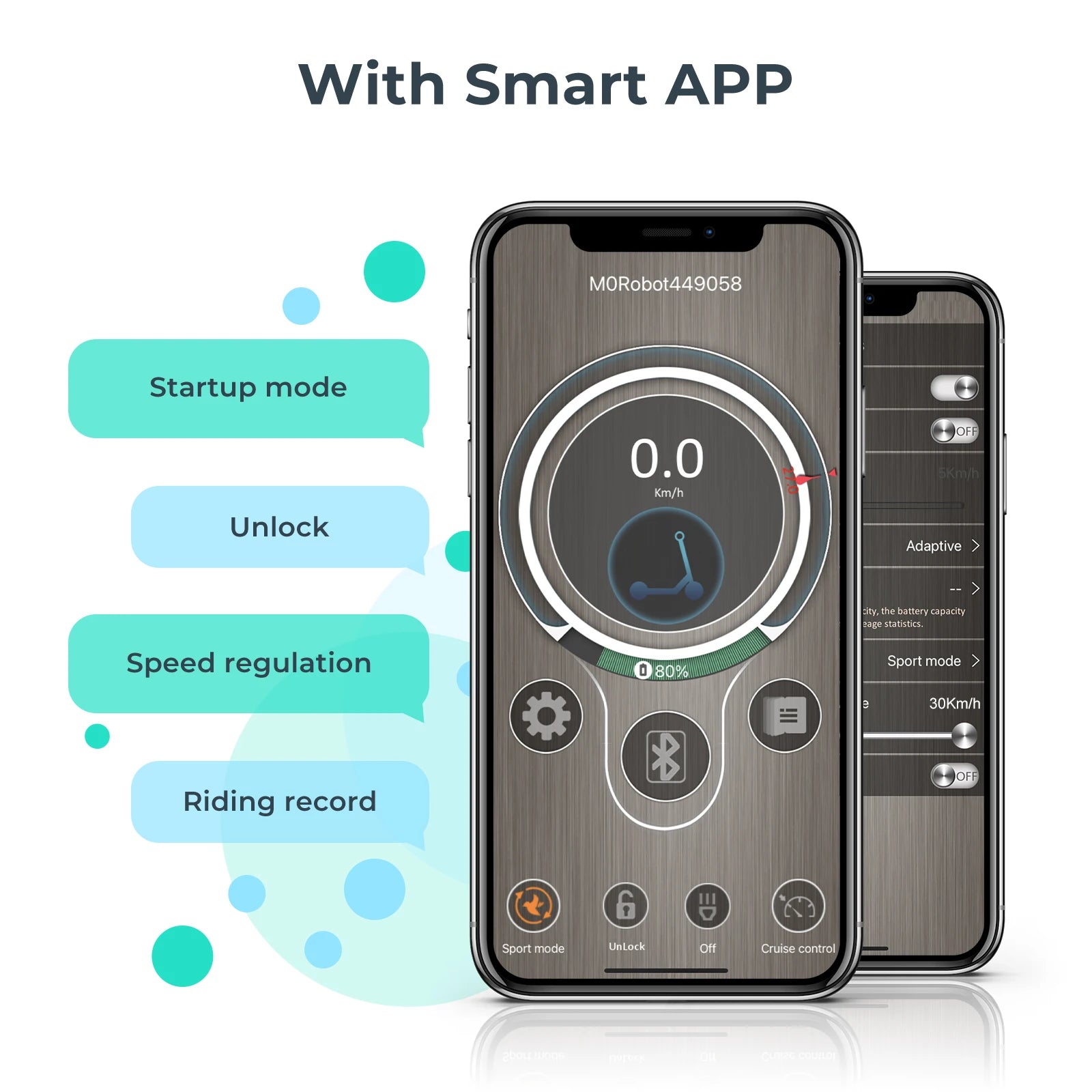 iScooter i9max Electric Scooter 36V 10Ah 500W Motor 40km Max Range 35km/h Speed 10inch Foldable Electric Kick eScooter with App - Cilla Scooters