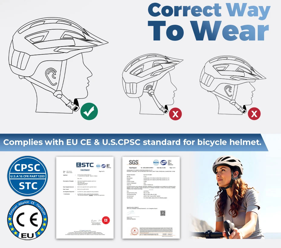 Lightweight Bicycle Helmet - Cilla Scooters