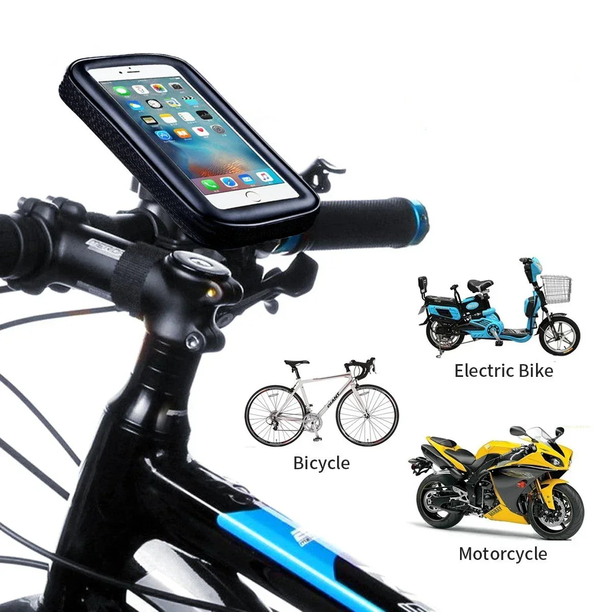 Waterproof Bicycle Phone Holder