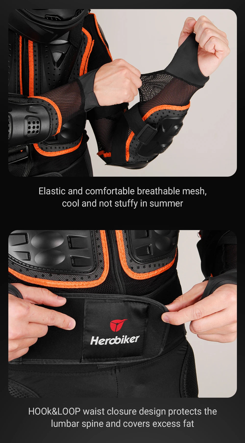 New Motorcycle Jackets Men's Full Body Armor Protection Jackets Motocross Enduro Racing Moto Protective Equipment Clothes S-4XL - Cilla Scooters
