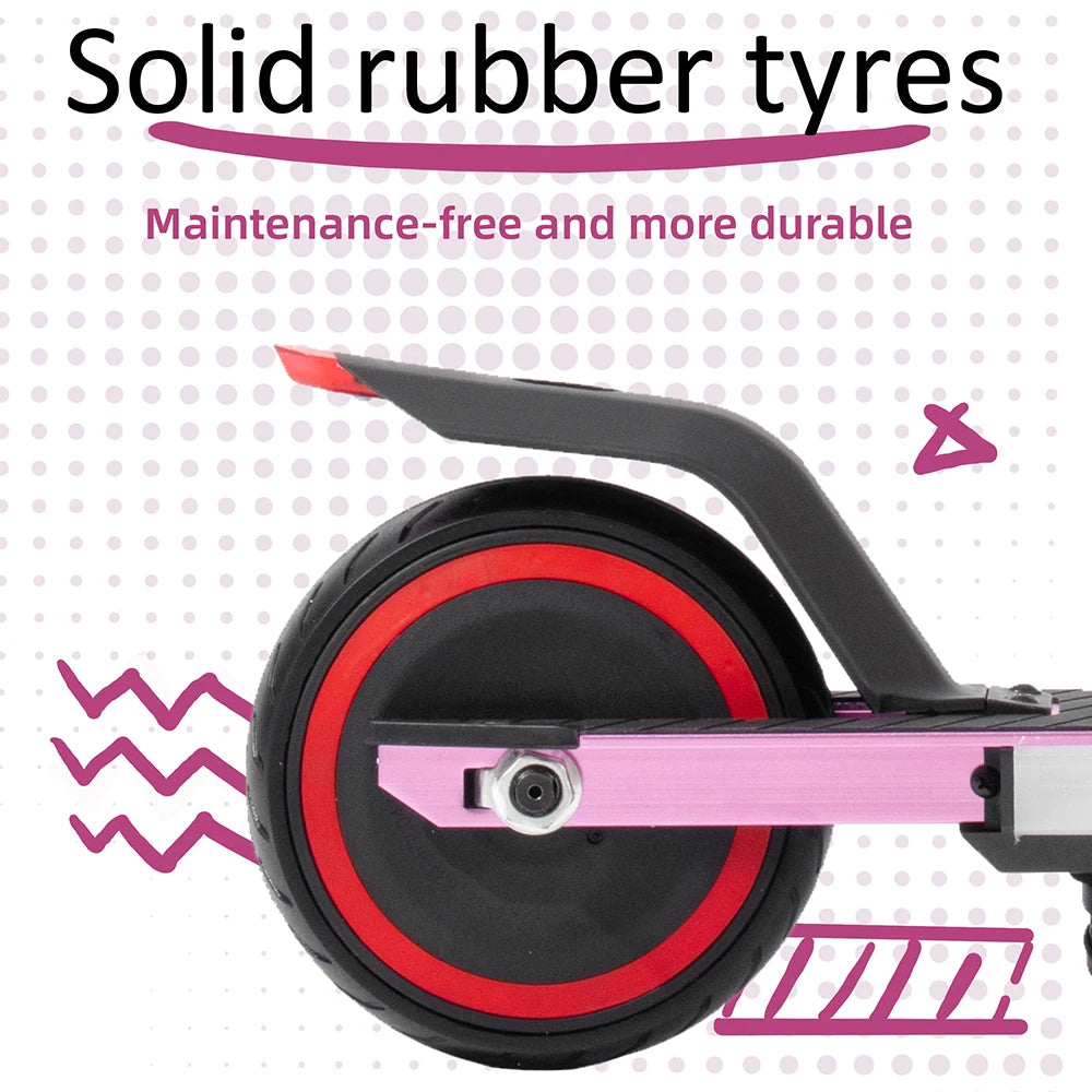 Vankel Electric Scooter for Child 6.5" Folding E-Scooter Kids 6–12 Years, 150W Motor, 60Wh Scooter Max Range 5–8km Boys Girls