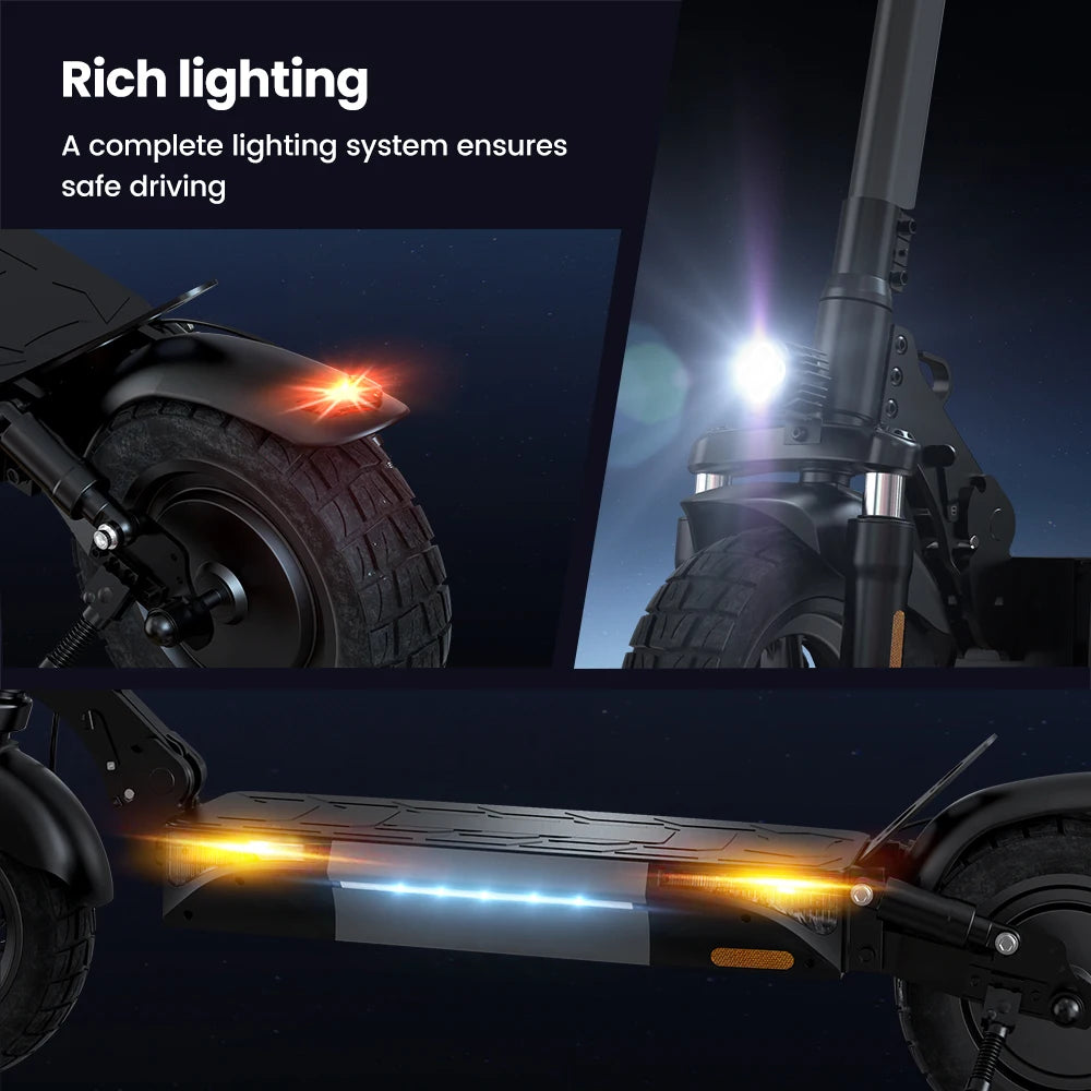 iScooter W9 E-scooter 45km/h Dual Disc Brakes - Cilla Scooters