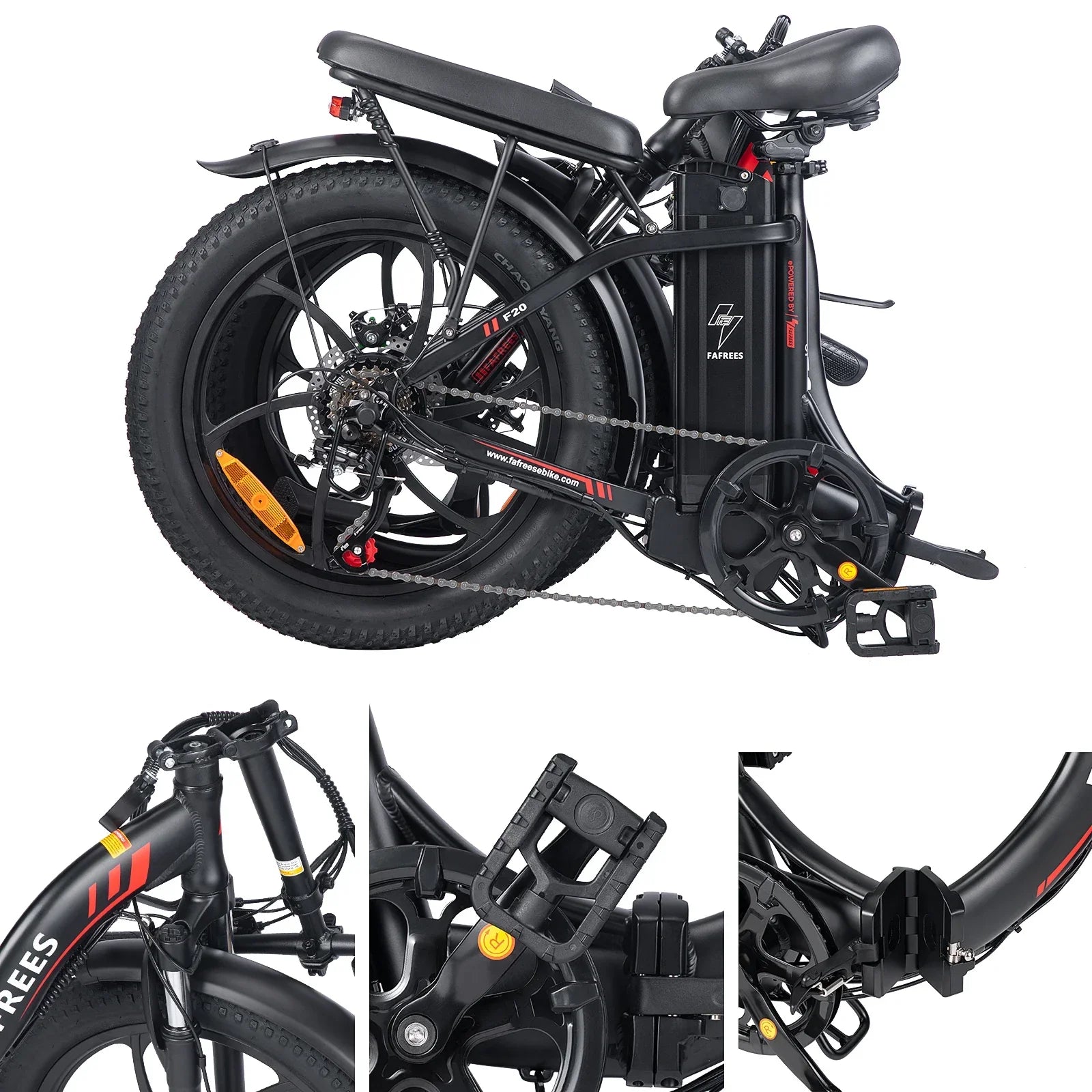 E-bike Fafrees F20 foldable 25Km/h - Cilla Scooters