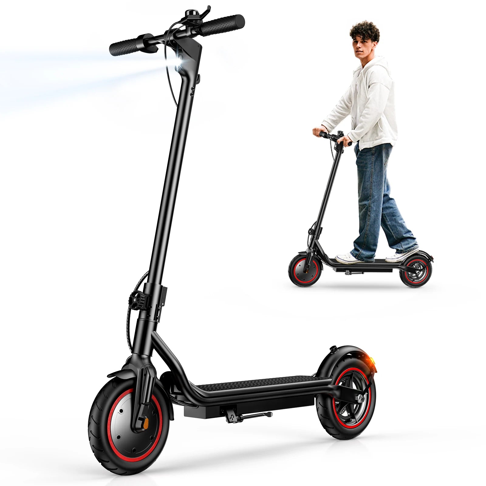 W5 E-scooter Inflatable Tire 30km/h Dual Brake With APP - Cilla Scooters