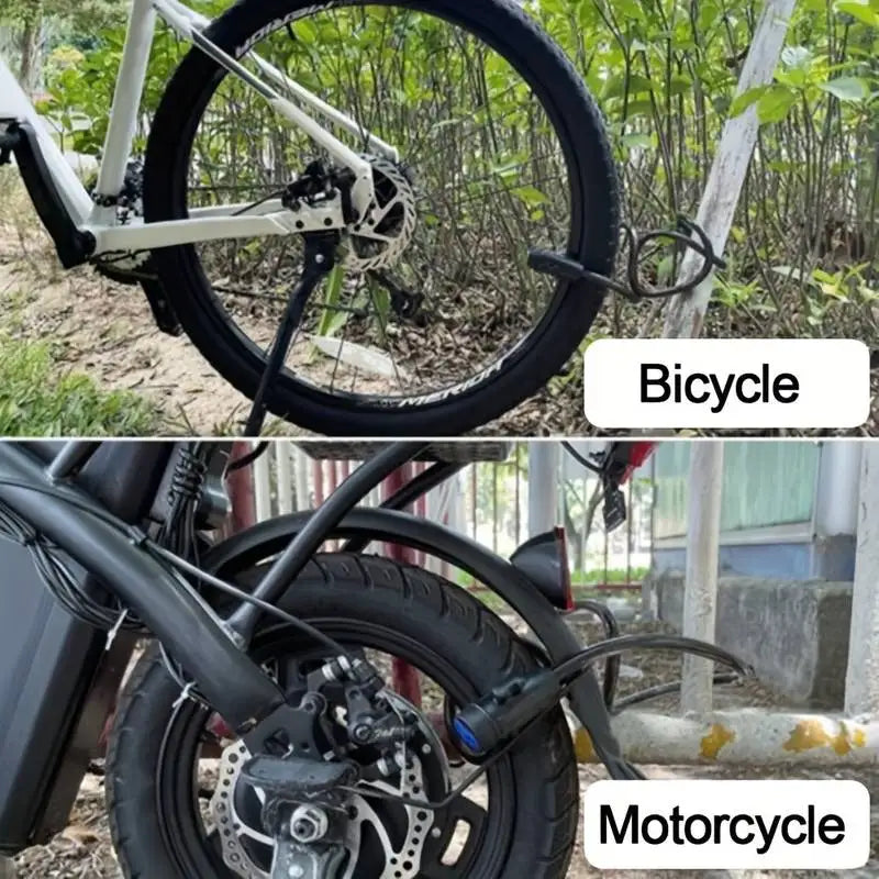 Chain Lock 80cm Metal Anti Theft with 2 Keys - Cilla Scooters