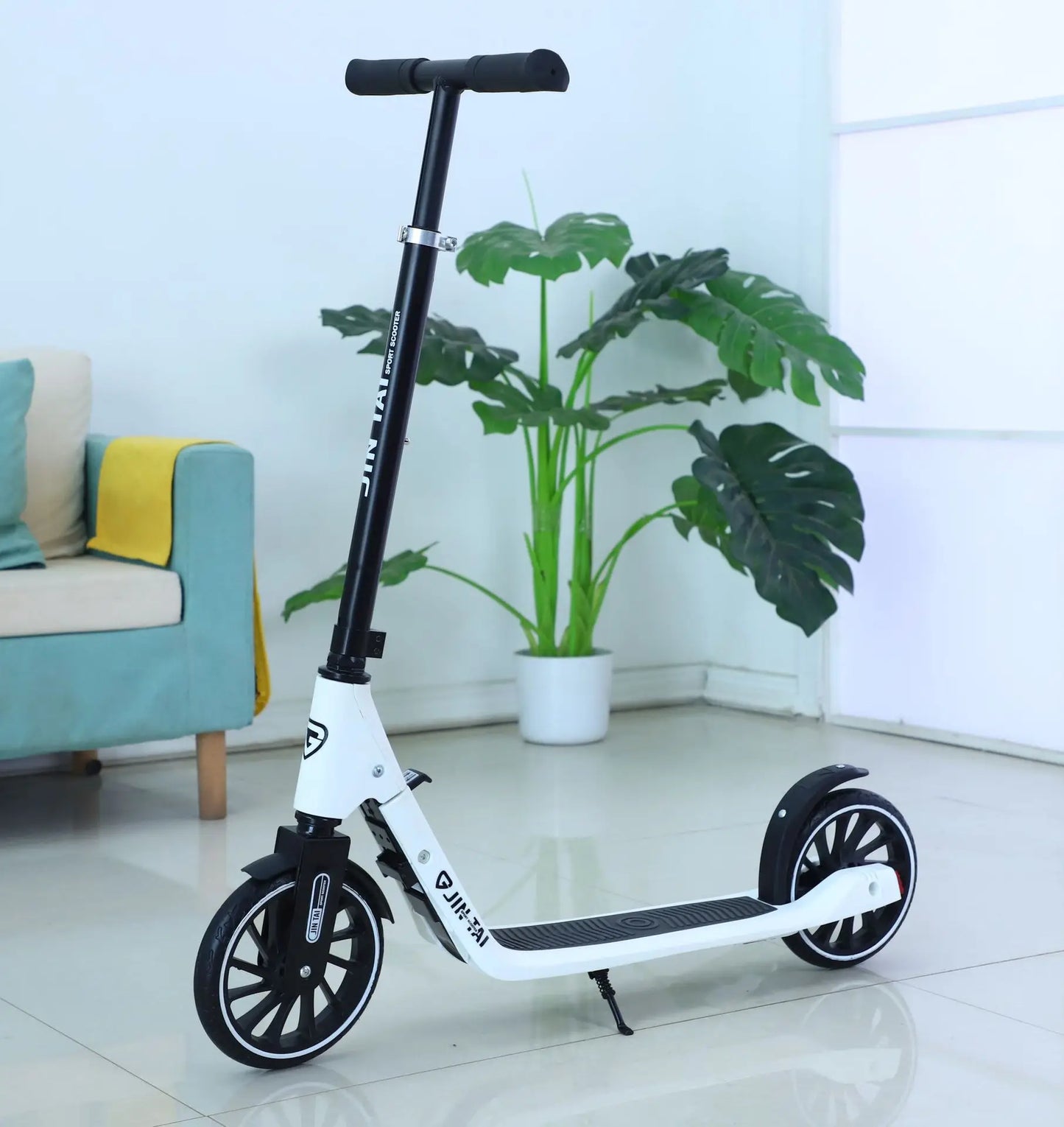 Foldable Portable Kick Scooter for Children and Teenagers One-Legged Scooter Big Two-Wheel City Work School Student Dropshipping