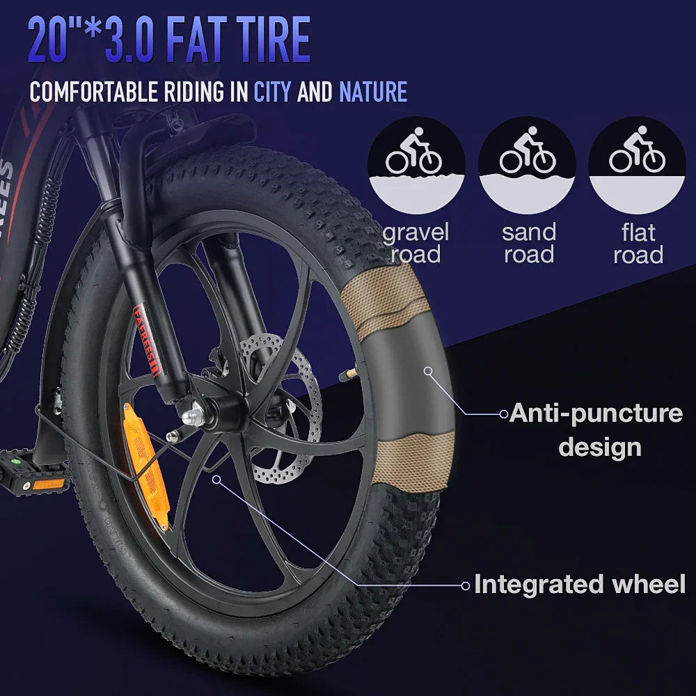 E-bike Fafrees F20 foldable 25Km/h - Cilla Scooters