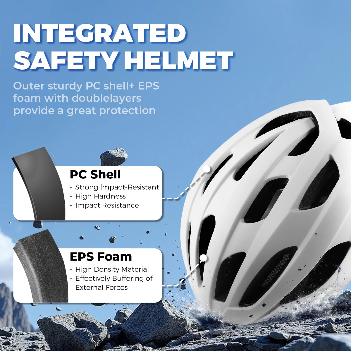 Lightweight Bicycle Helmet - Cilla Scooters