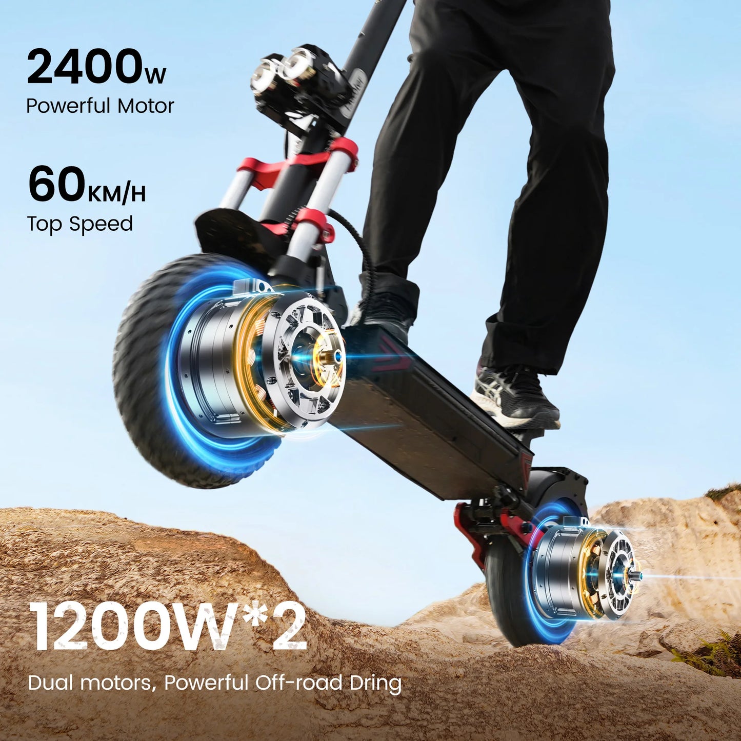 iScooter iX8 Dual Motor 60km/h
