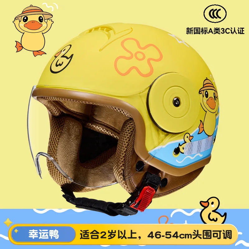 Children`s Helmet Cartoon