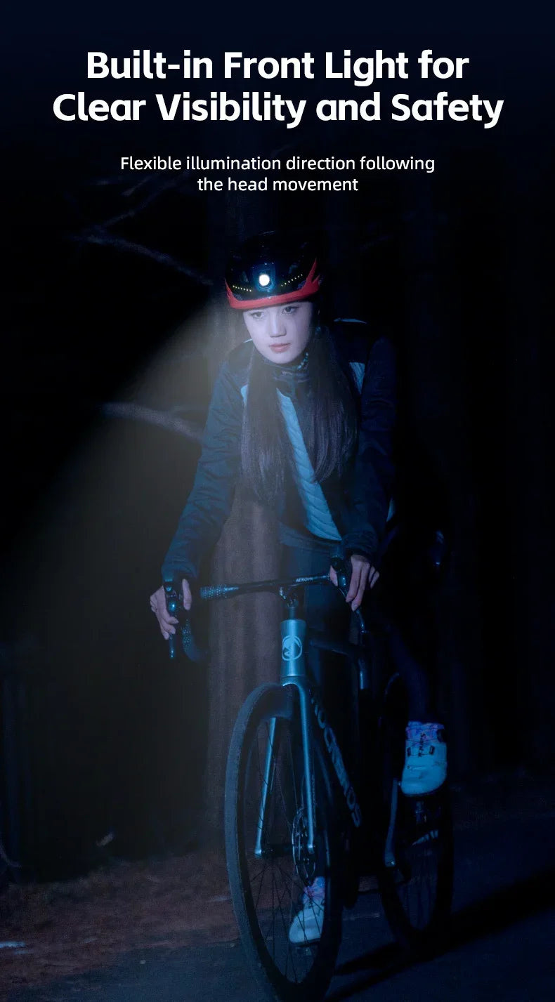 Bicycle Light Helmet Type-C Charging - Cilla Scooters