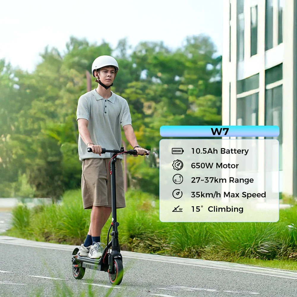 W7 E-scooter 35km/h Disc Brake Dual Shock With App - Cilla Scooters