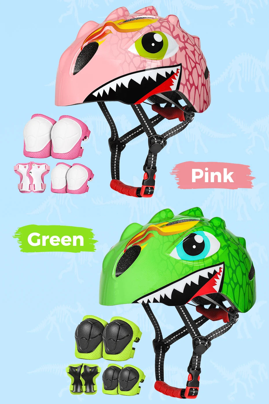 Protection kit for kids Head, Knee and Elbow Pad Sets