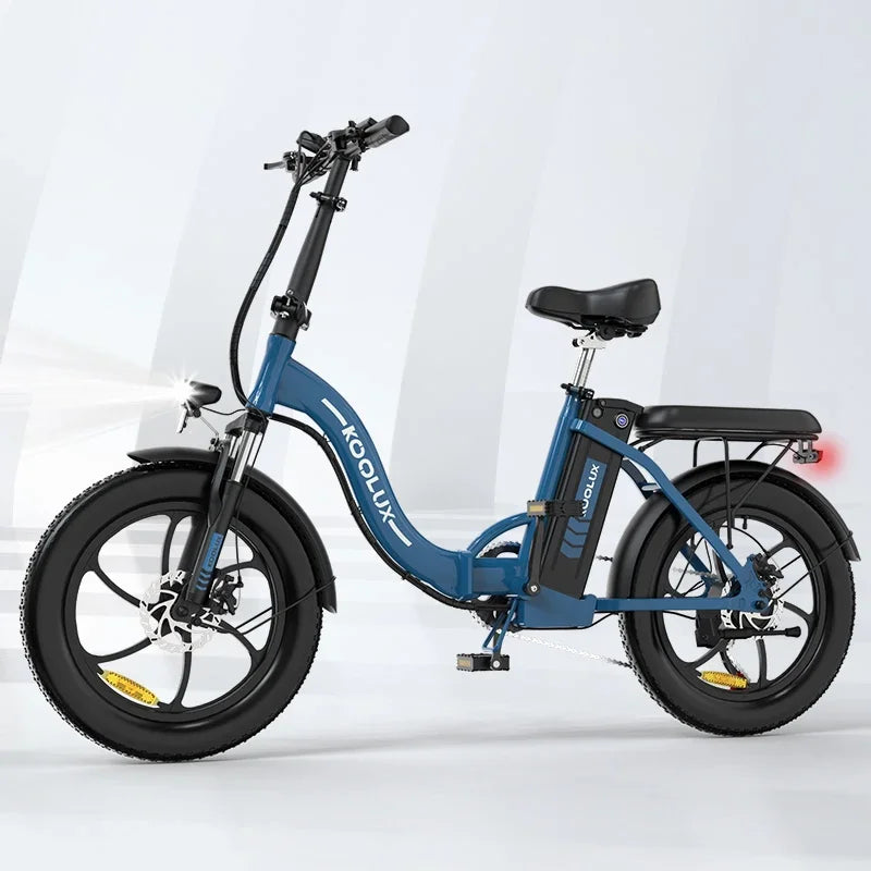 KOOLUX BK6S 3.0 Adult 500W Electric Bicycle Men's E-City ebike City 36V13AH Battery 20" Folding City Tire Electric Bike
