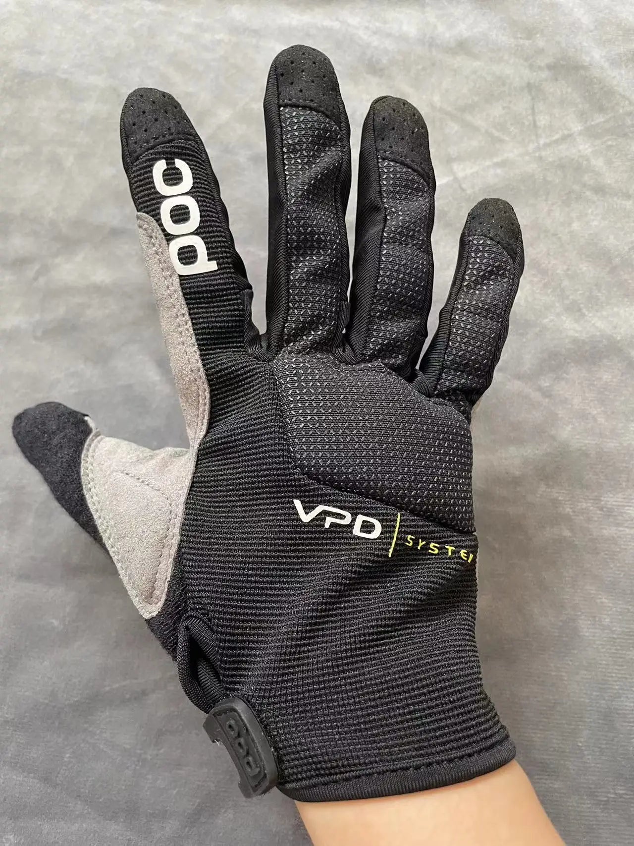 25 poc 2 colour dh mx bike long finger all-season model wearable and comfortable riding gloves universal