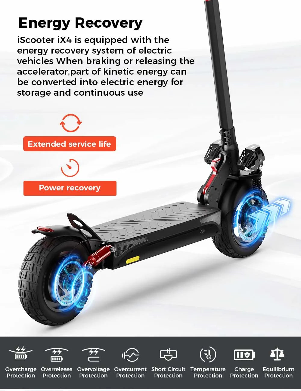 800W 15Ah Electric Scooter 10inch Powerful Electric Kick Scooter Anti-skid Off-road Tire 45km Range eScooter 45km/h With App - Cilla Scooters