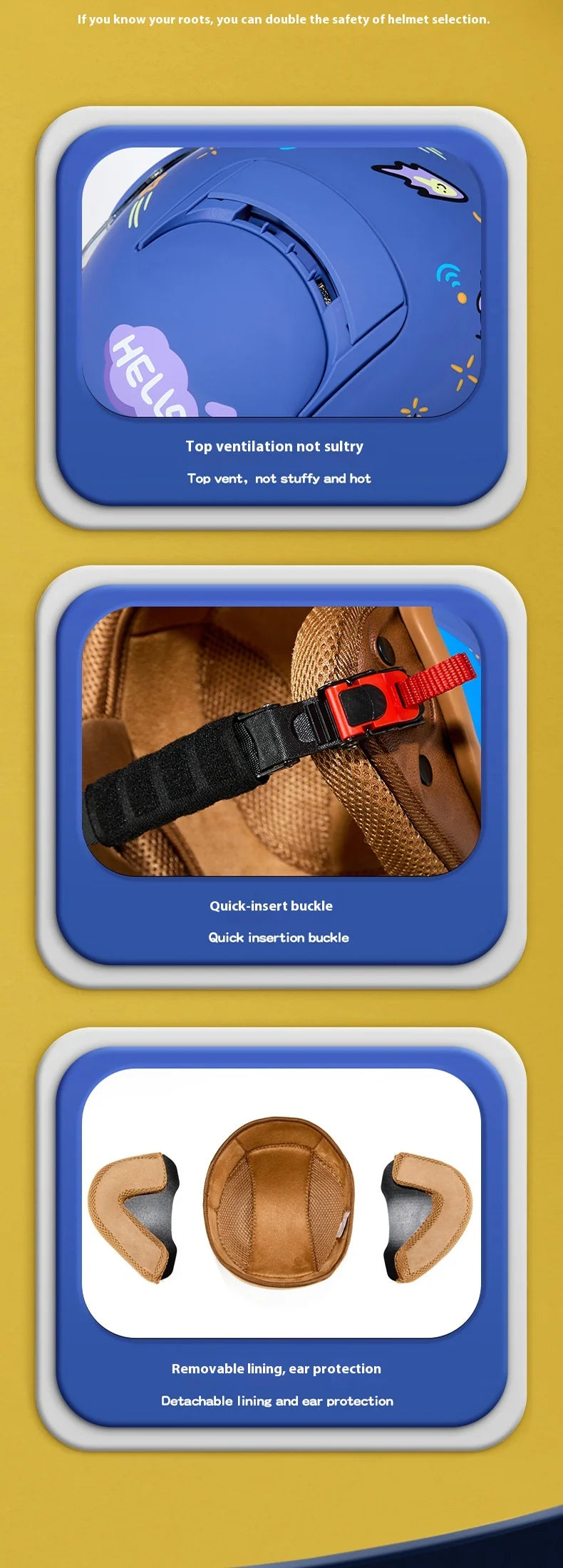 Children`s Helmet Cartoon - Cilla Scooters