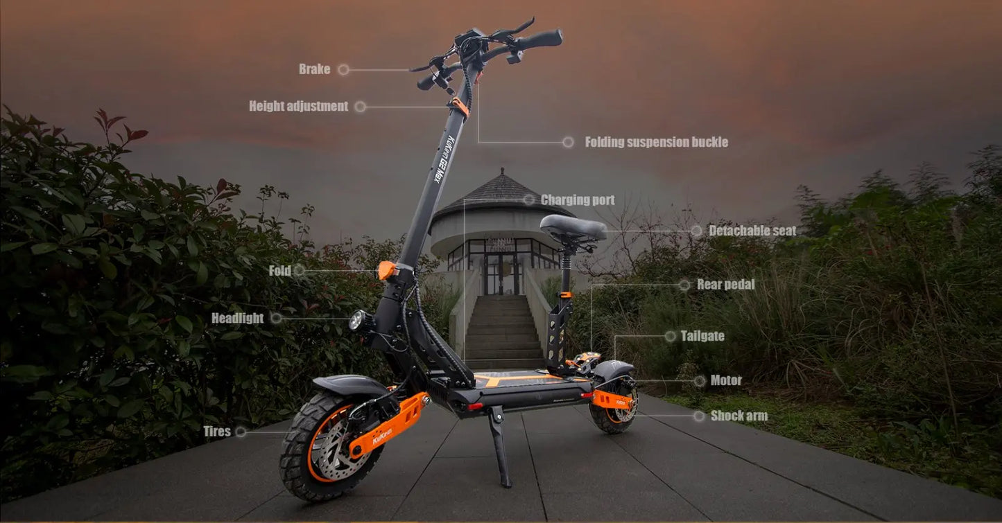 Kukirin G2 Max 55km/h 70KM range