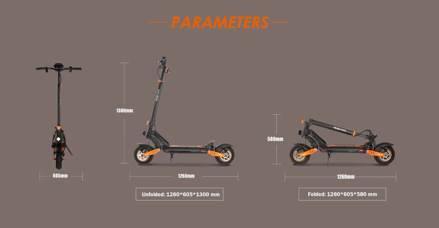Kukirin G2 Max 55km/h 70KM range