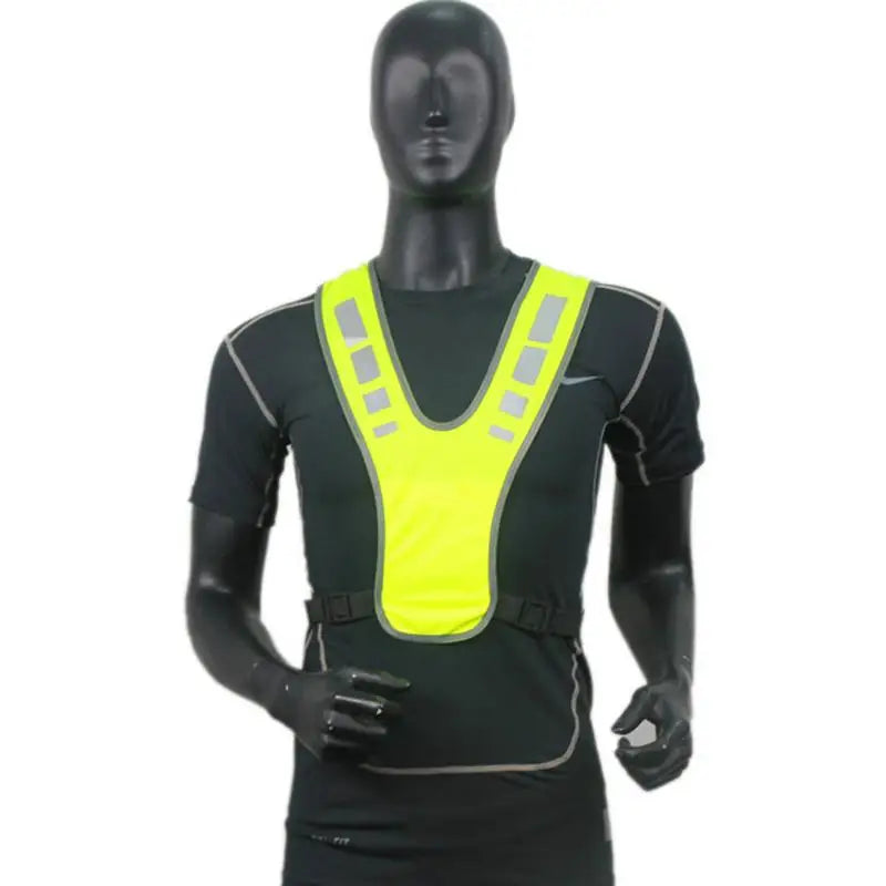 Reflective Outdoor Cycling Safety Protective Vest Bike Bicycle Harness Night Running Jogging Vest Men Women