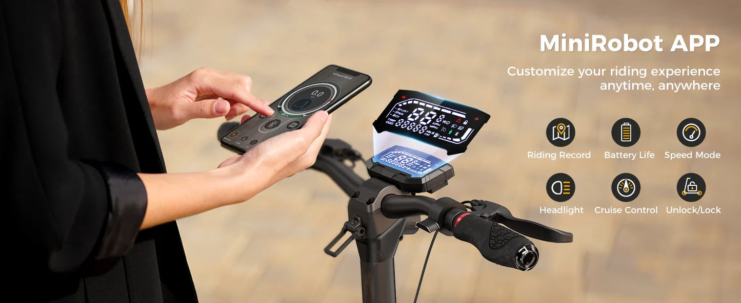 iScooter iX7Pro Dual Drive Off-Road Electric Scooter 2000W 48V17.5Ah eScooter 60km/h Speed 10inch Tire Foldable Scooter With App - Cilla Scooters