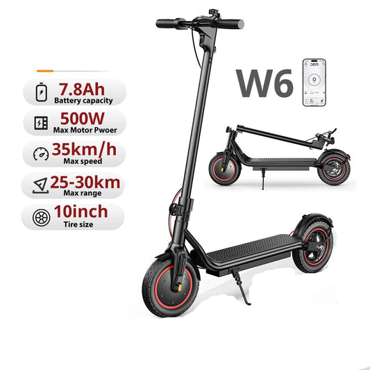 W6 E-scooter 500W app included 35Km/h - Cilla Scooters