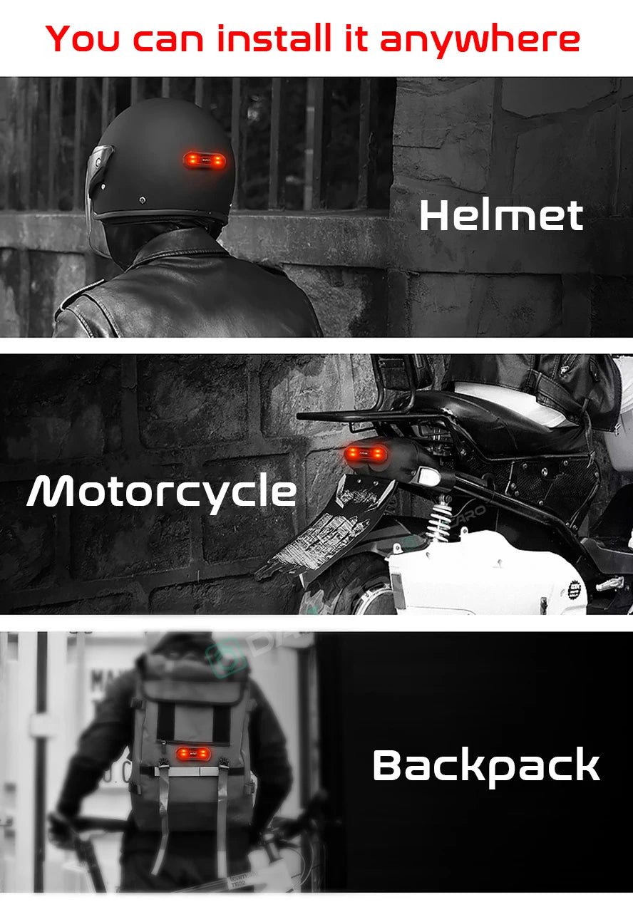 Warning Light Helmet LED Smart Light