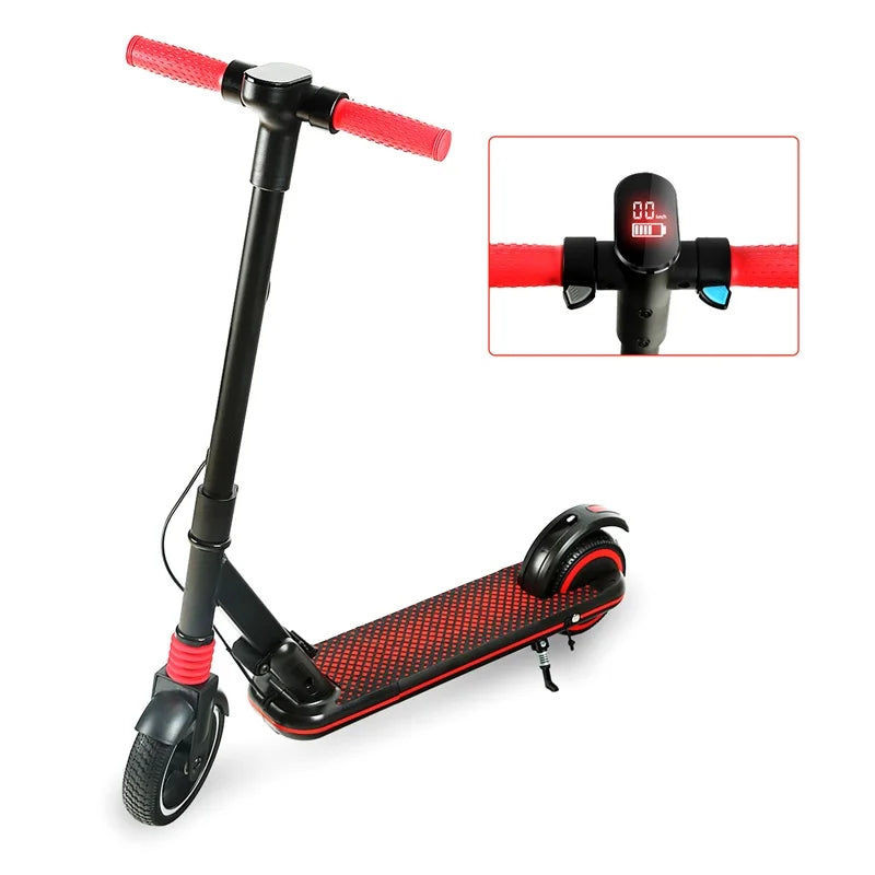Mankeel MK027 Electric Scooter for Kids Age 6-12, 185W Children's Electric Scooters, Max 14KM/H, 5-8KM Range, Folding E-Scooter
