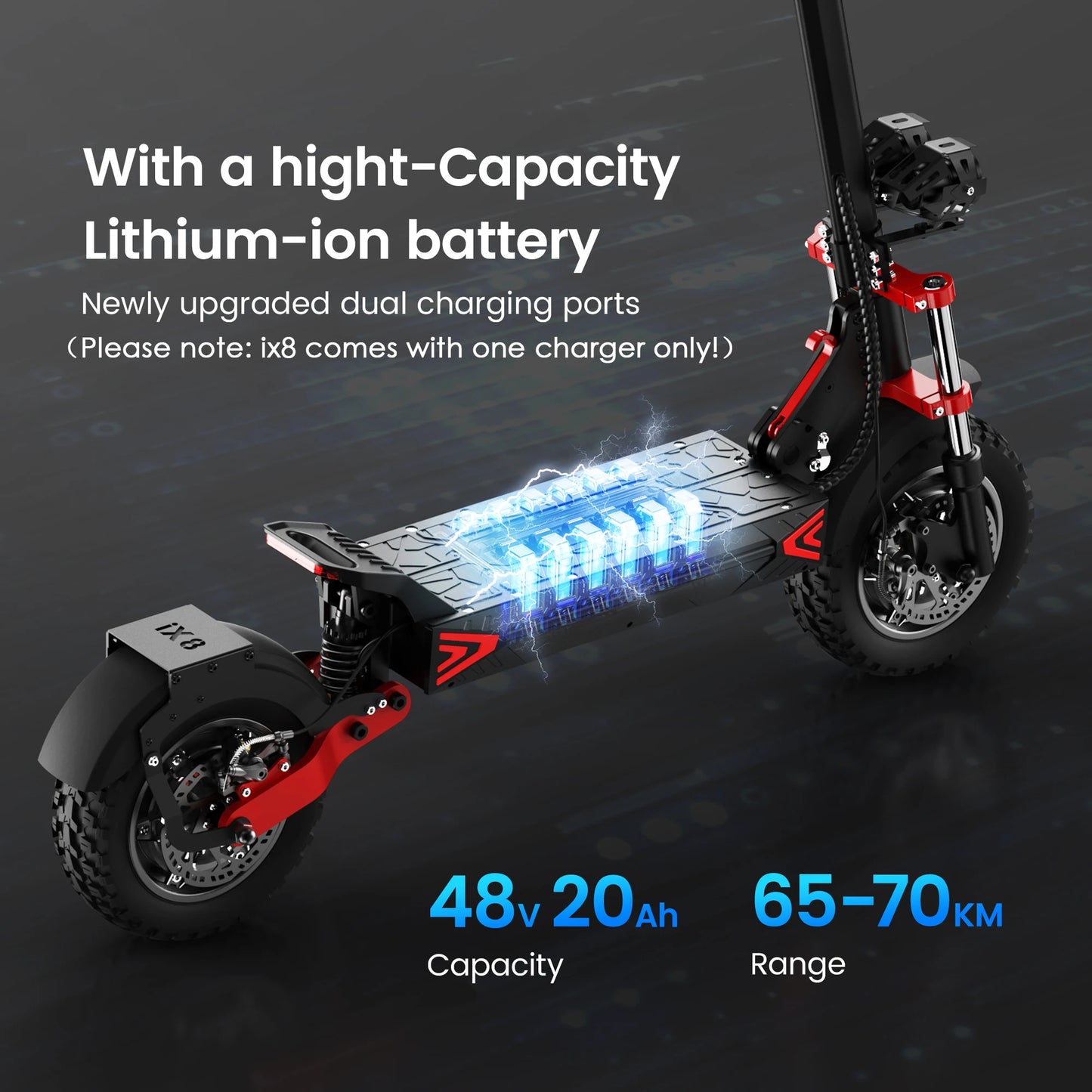 iScooter iX8 Dual Motor 60km/h
