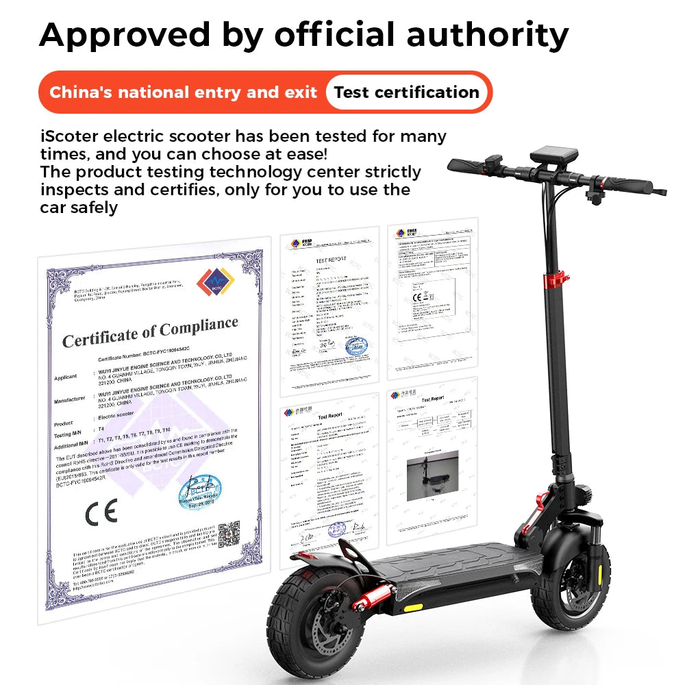 iScooter iX3 40Km/h - Cilla Scooters