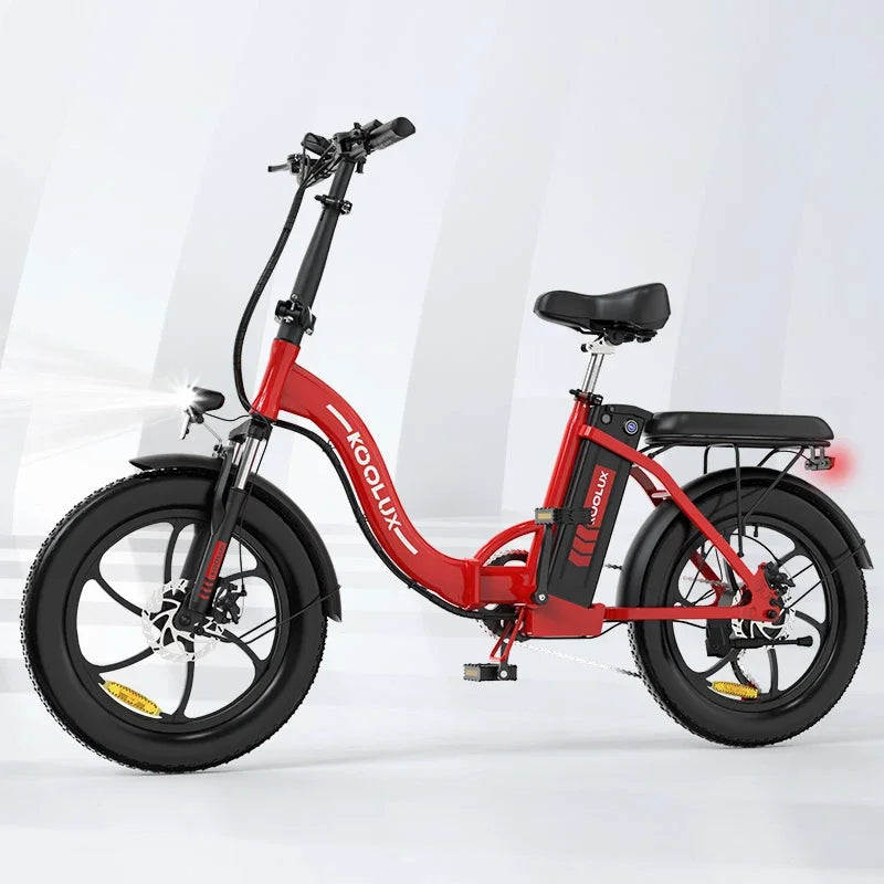 KOOLUX BK6S 3.0 Adult 500W Electric Bicycle Men's E-City ebike City 36V13AH Battery 20" Folding City Tire Electric Bike