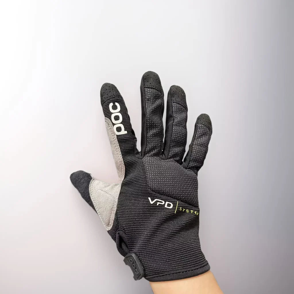 25 poc 2 colour dh mx bike long finger all-season model wearable and comfortable riding gloves universal