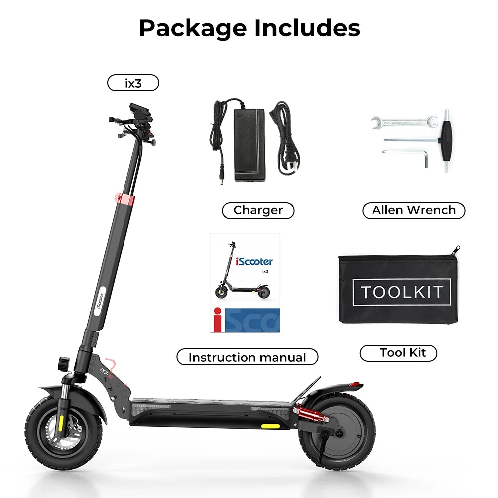 iScooter iX3 40Km/h - Cilla Scooters
